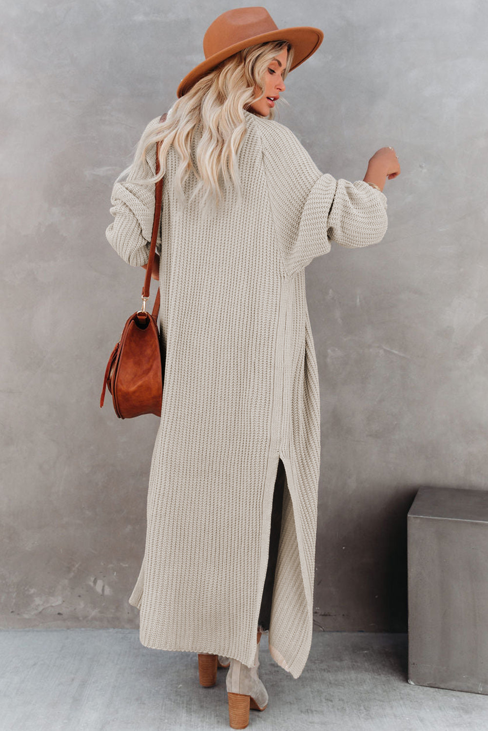 Side Slit Cardigan