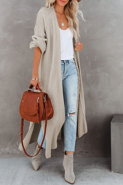 Side Slit Cardigan