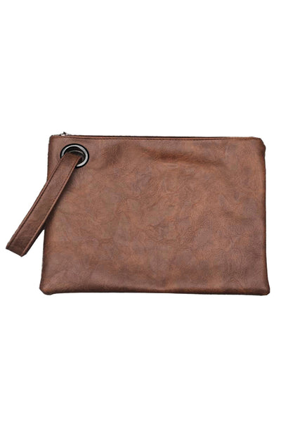 Brown Clutch Bag