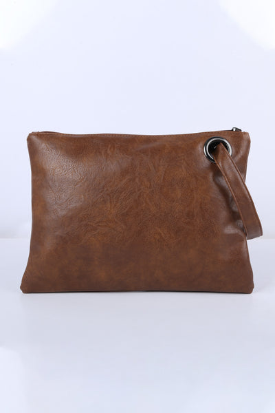 Brown Clutch Bag