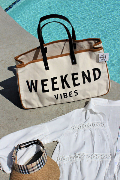 Weekend Vibes Tote