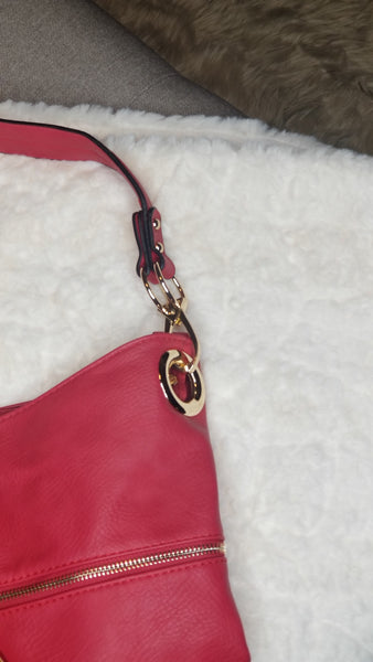 Designer Red Handbag